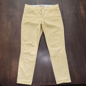Yellow Skinny Jeans - Clean Solid Color